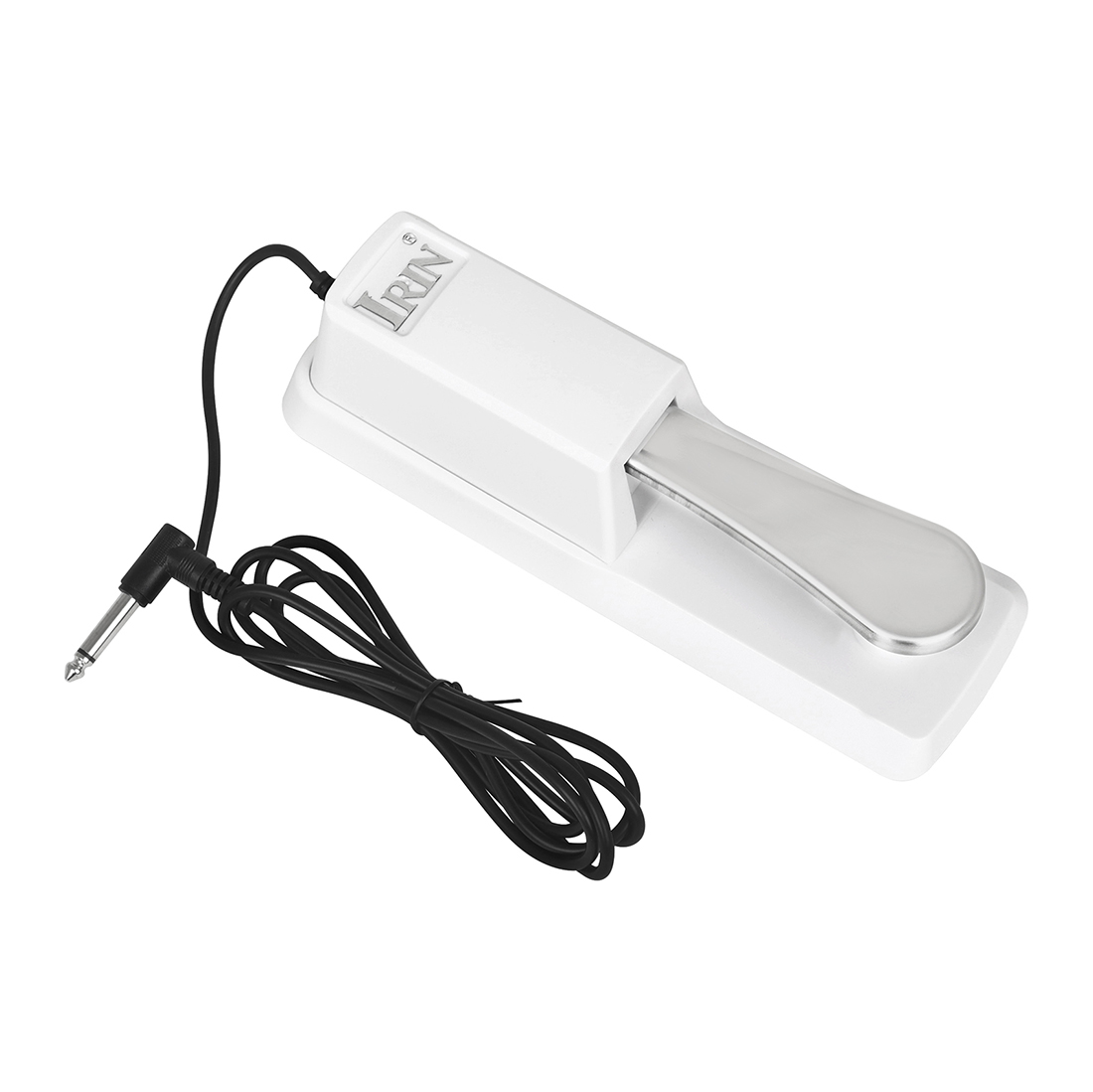 Piano Sustain Pedal - Irin แป้นเปียโนไฟฟ้า, แป้นหน่วงเอฟเฟกต์ดีเลย์6.35มม. อุปกรณ์เสริมคีย์บอร์ดเปียโน