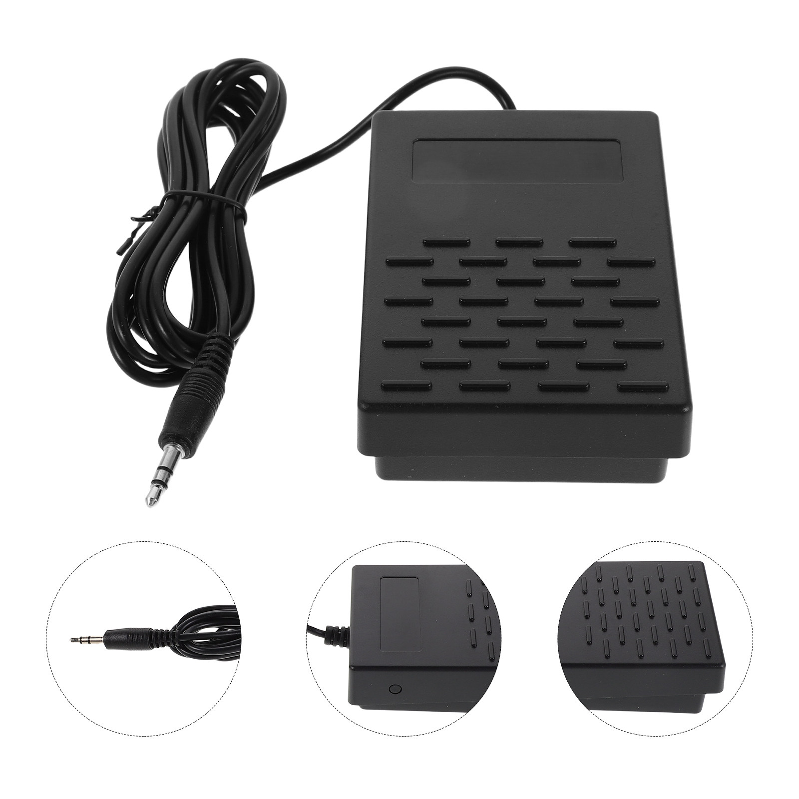 Piano Sustain Pedal - แป้นเหยียบซัสเทนอเนกประสงค์สำหรับคีย์บอร์ด MIDI เปียโนดิจิตอล ซินธิไซเซอร์ พร้อมปลั๊ก 3.5
