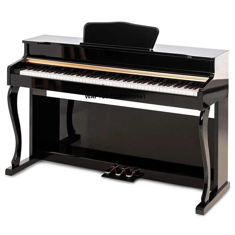 Piano Sustain Pedal - เปียโนดิจิตอลระดับมืออาชีพ ดีไซน์กะทัดรัด โครงสร้างพลาสติก พร้อมพอร์ต USB/MIDI และแป้นซัสเทน