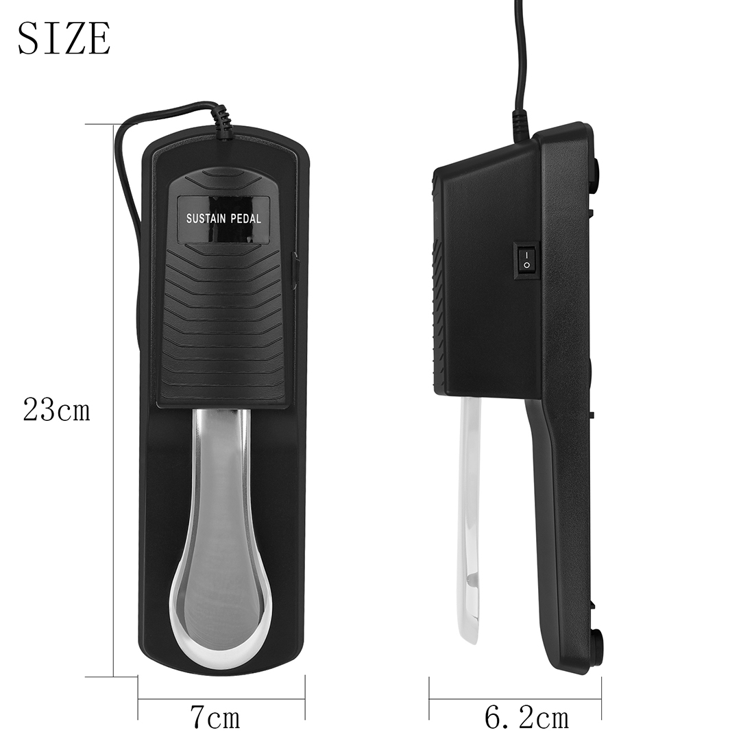 แป้นเหยียบซัสเทนสำหรับเปียโน I - Piano Sustain Pedal บทวิจารณ์และราคา