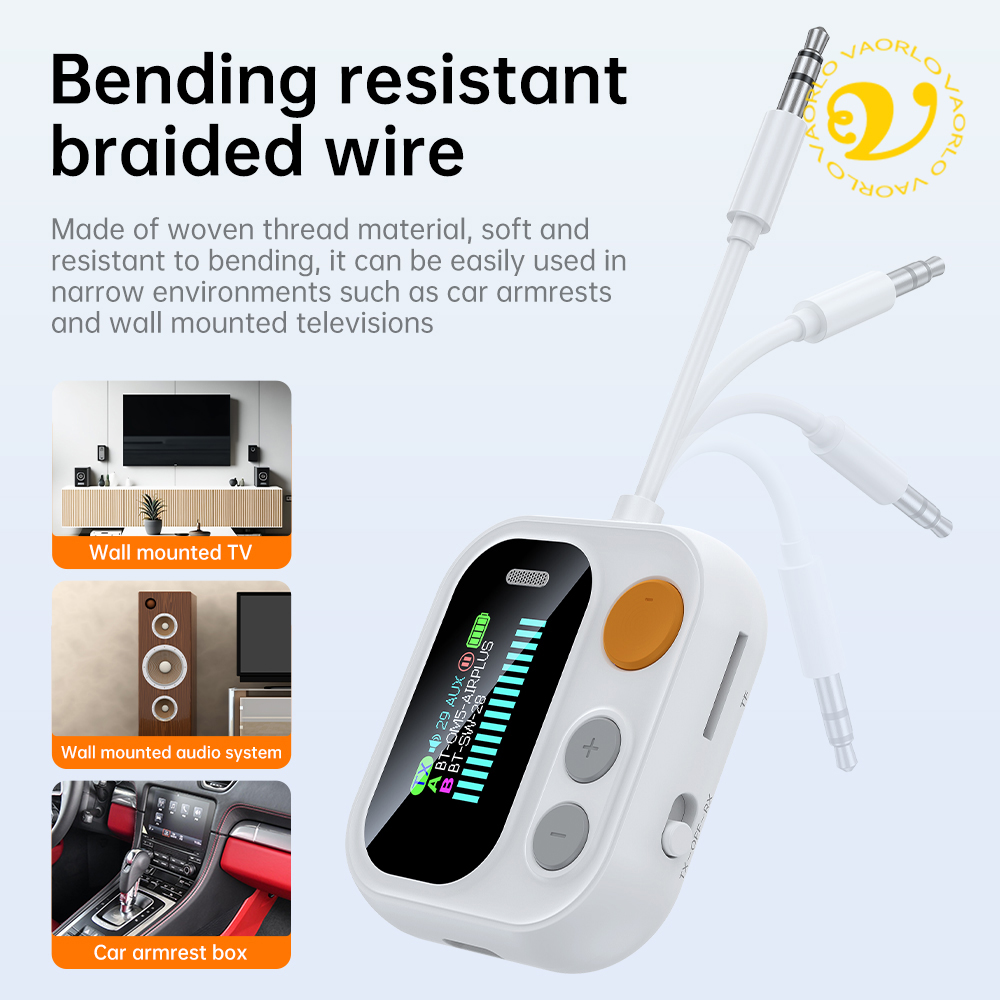 บลูทูธ 6.0 เครื่องรับสัญญาณเสี - Audio Music To Lyrics บทวิจารณ์และราคา