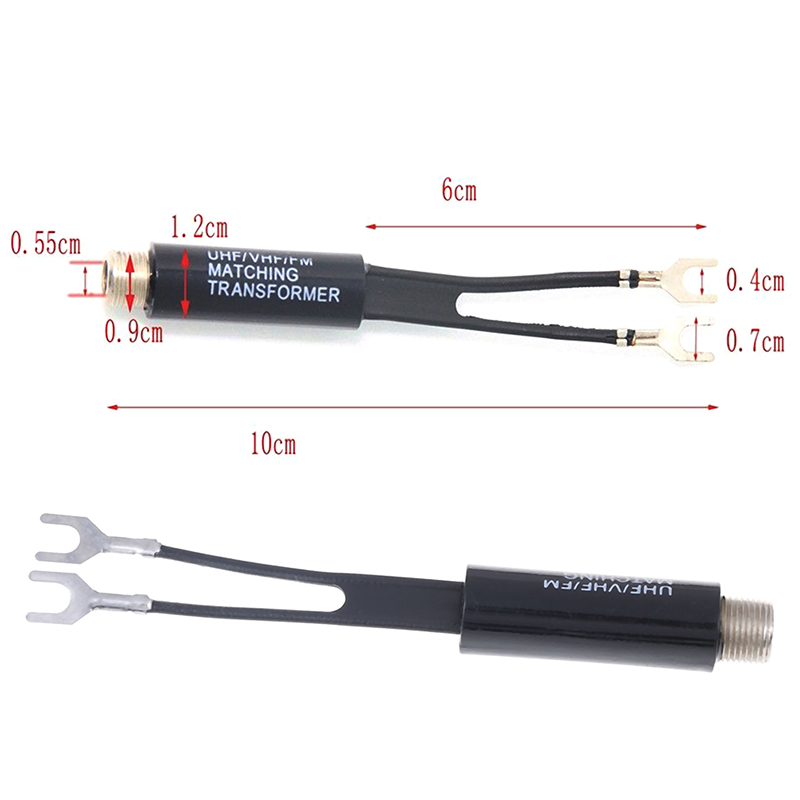 ขายใหม่ 2 ชิ้น UHF/VHF/FM/TV F - Audio Music Mp3 บทวิจารณ์และราคา