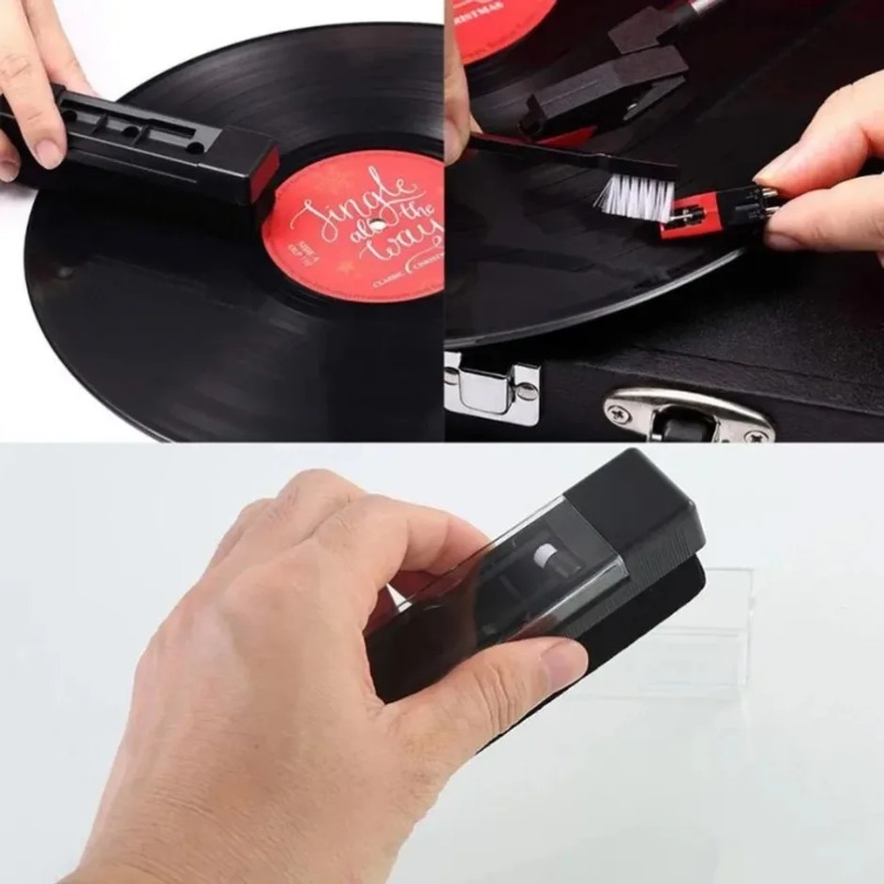 ชุดแปรงทำความสะอาดแผ่นเสียงไวน - Audio Music Cleaner บทวิจารณ์และราคา