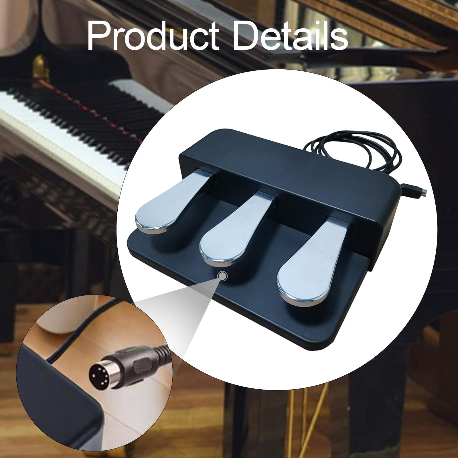 3 ชุดเหยียบซอฟท์โซสเตนูโต้ซัสเ - Piano Sustain Pedal บทวิจารณ์และราคา