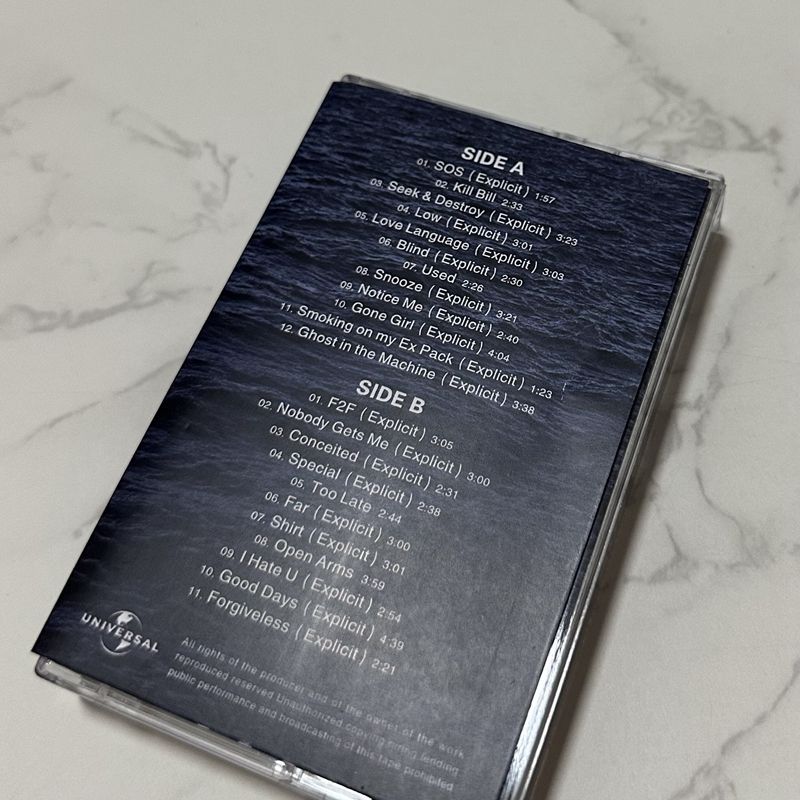 เทปคาสเซ็ตเพลง R&B สไตล์ตะวันต - Audio Music To Lyrics บทวิจารณ์และราคา