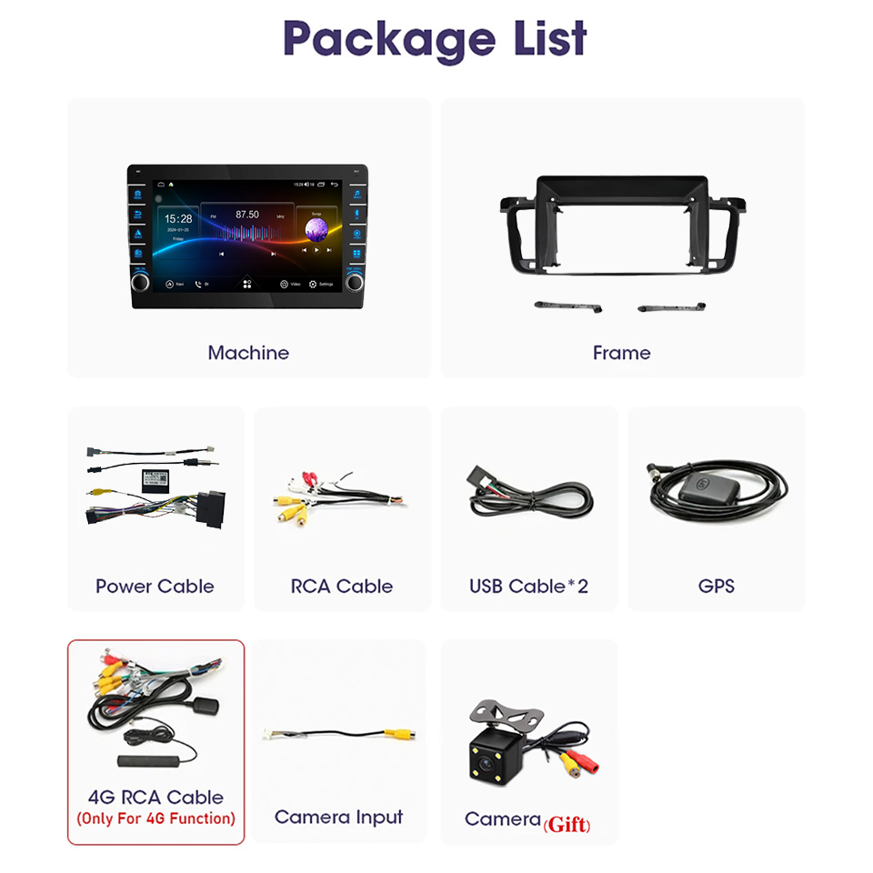 8G Ram 128GB Android 14 รถวิทย - Audio Music Network บทวิจารณ์และราคา