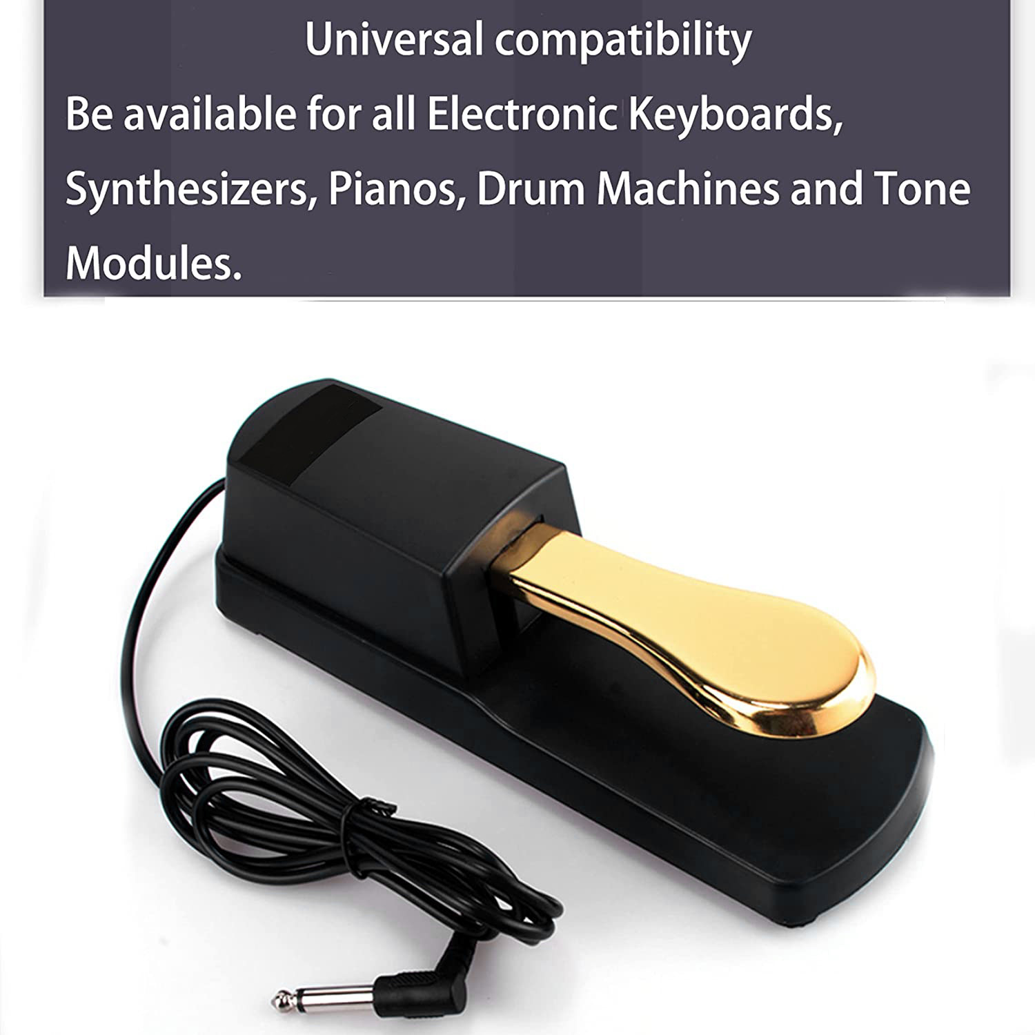 แป้นเหยียบซัสเทนแบบยูนิเวอร์แซ - Piano Sustain Pedal บทวิจารณ์และราคา