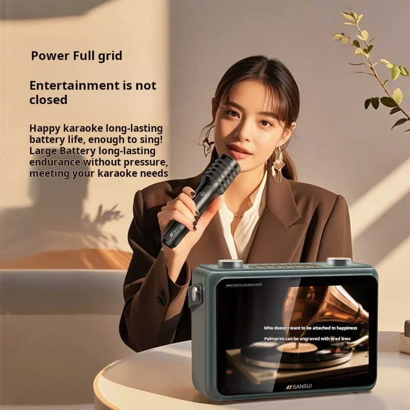 ใหม่ซันซุย K115 หน้าจอขนาดใหญ่ - Audio Music To Lyrics บทวิจารณ์และราคา