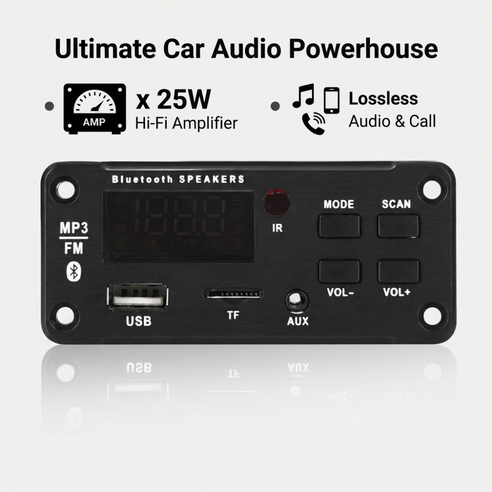 50W เครื่องขยายเสียงบลูทูธ MP3 - Audio Music Mp3 บทวิจารณ์และราคา