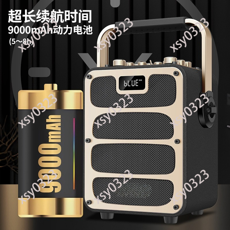 ลำโพงบลูทูธแบบพกพากำลังสูง กล่ - Audio Music Songs บทวิจารณ์และราคา
