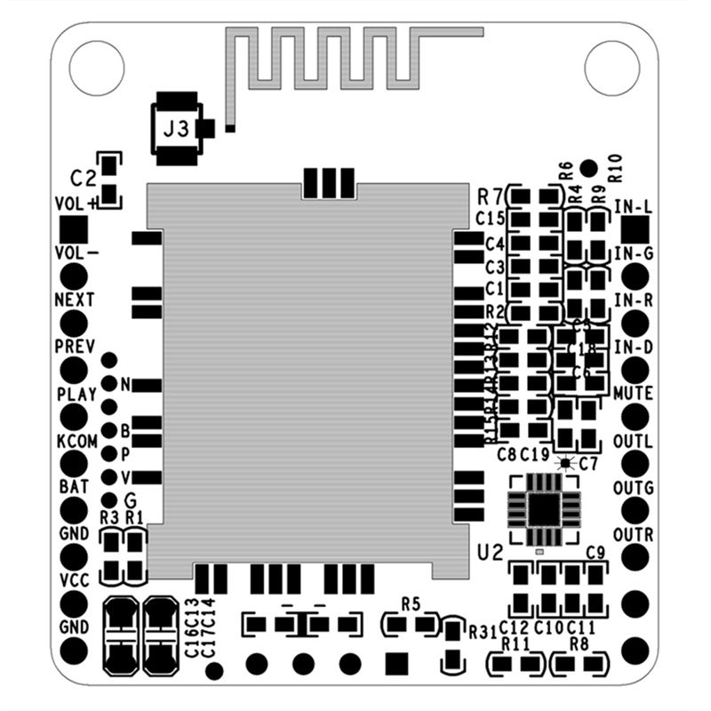โมดูลบลูทูธ AB25-DC 5V/12V สำห - Audio Music Add บทวิจารณ์และราคา