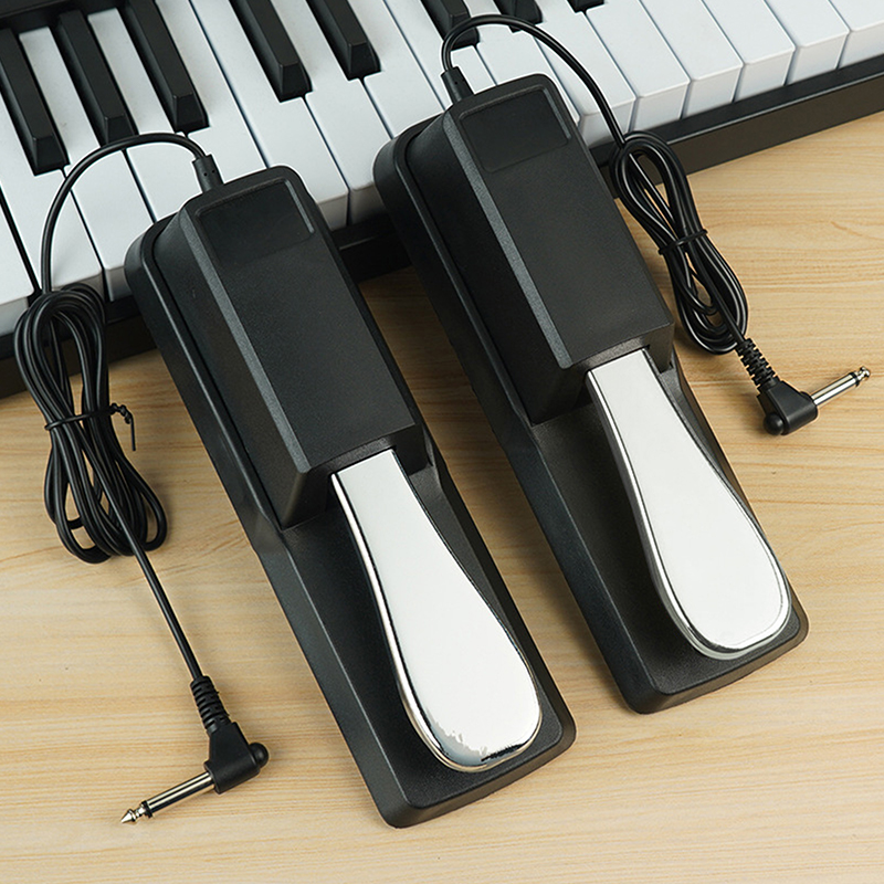 แป้นเหยียบซัสเทนสำหรับคีย์บอร์ - Piano Sustain Pedal บทวิจารณ์และราคา