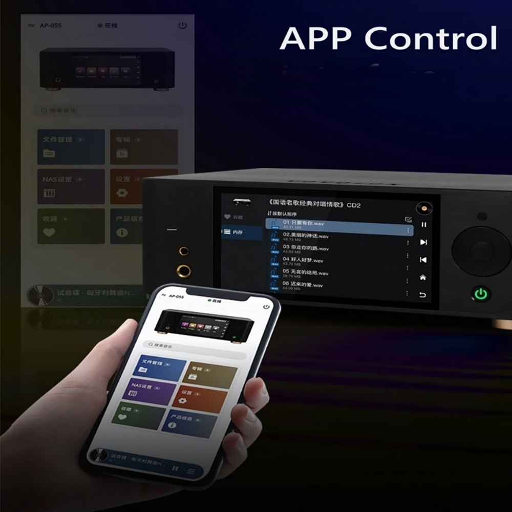 VOVOFOX-HiFi AP05S เครื่องเล่น - Audio Music Mp3 บทวิจารณ์และราคา