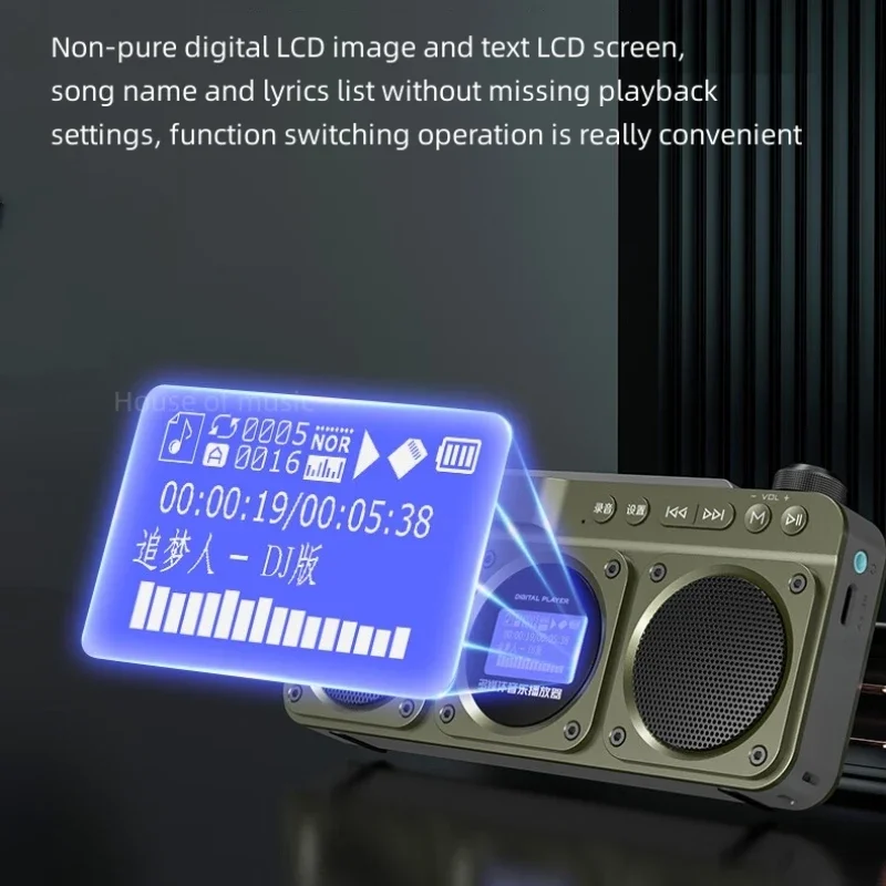 แบบพกพา F28 วิทยุ FM คุณภาพเสี - Audio Music To Lyrics บทวิจารณ์และราคา