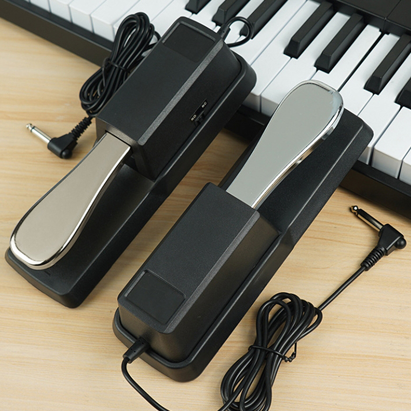 ใหม่ แป้นเหยียบซัสเทนแบบพกพาอเ - Piano Sustain Pedal บทวิจารณ์และราคา