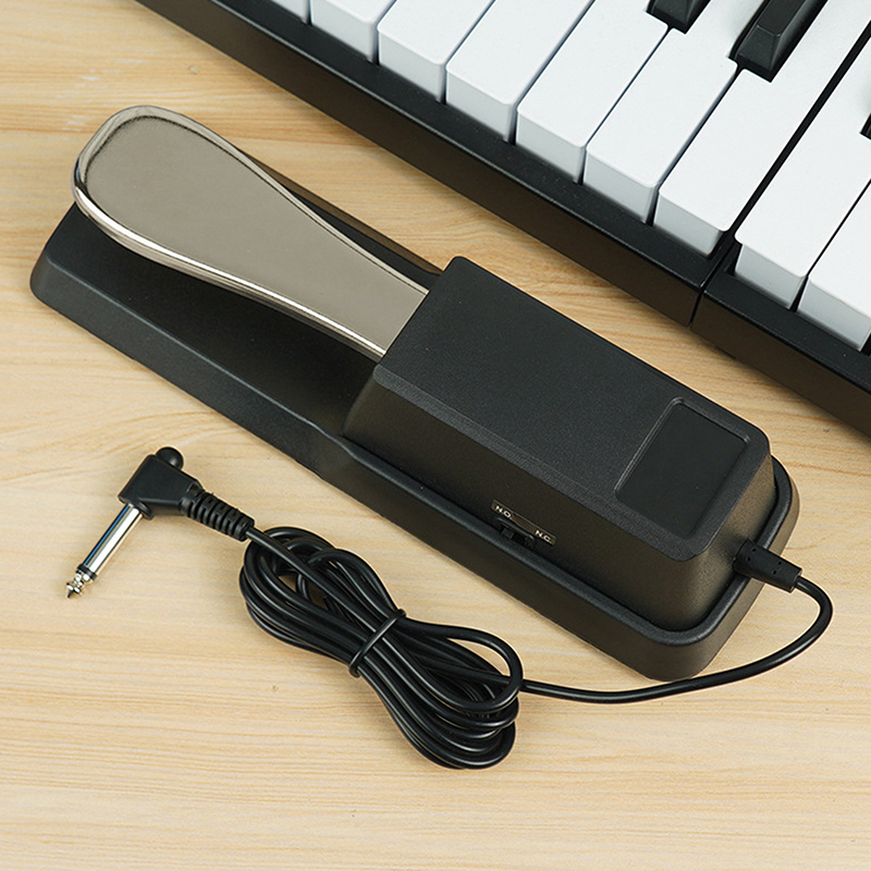 ใหม่ แป้นเหยียบซัสเทนแบบพกพาอเ - Piano Sustain Pedal บทวิจารณ์และราคา